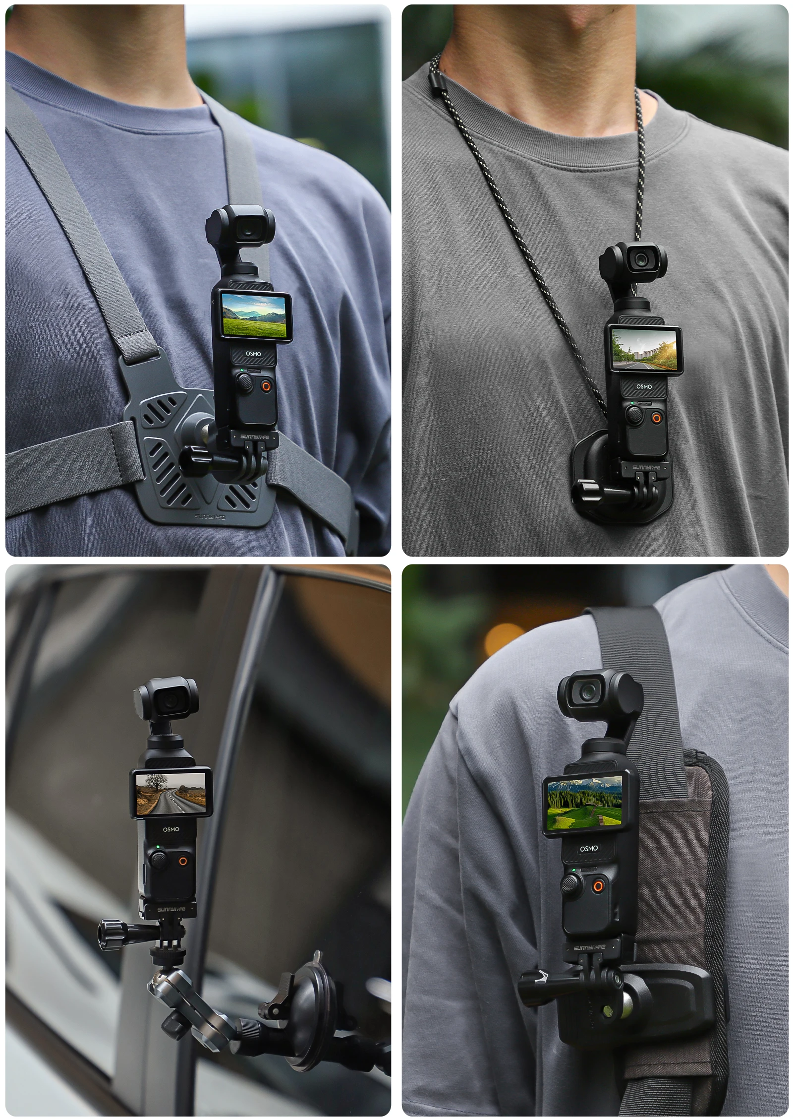 Quick Release Mount Adapter For DJI OSMO Pocket 3 Camera Foldable Extension Bracket Tripod Adapter Mount  Accessories