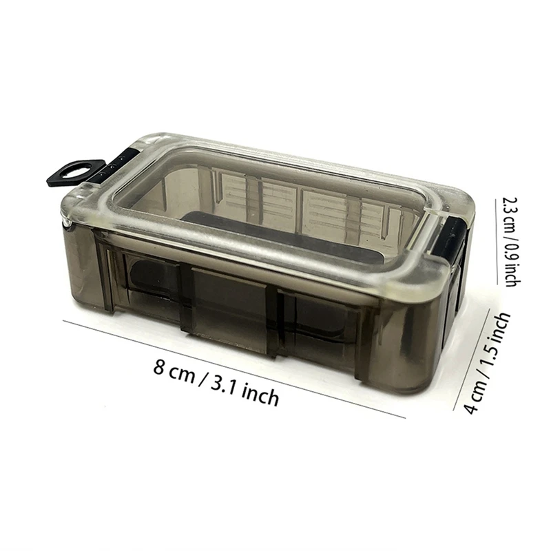 Angeln Köder Lagerung Fall Doppel-Schicht Angeln Locken Organizer Tragbare Angelgerät Fall Angeln Zubehör Werkzeuge