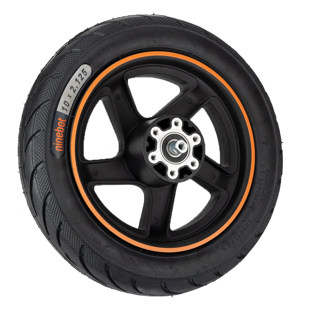 Original Rear Wheel For Ninebot F40 F40D F40E F30 F20 Electric Scooter With ABS Wheel Hub Include Inner Tube Out Tire Parts