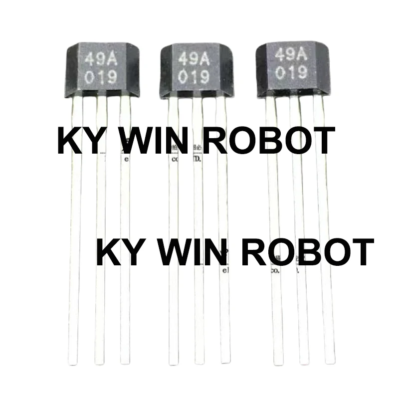 

1PCS/LOTS 49A Hall sensor SS449A monopolar Hall switching element 449A TO-92S direct plug IC Electronic components for Arduino