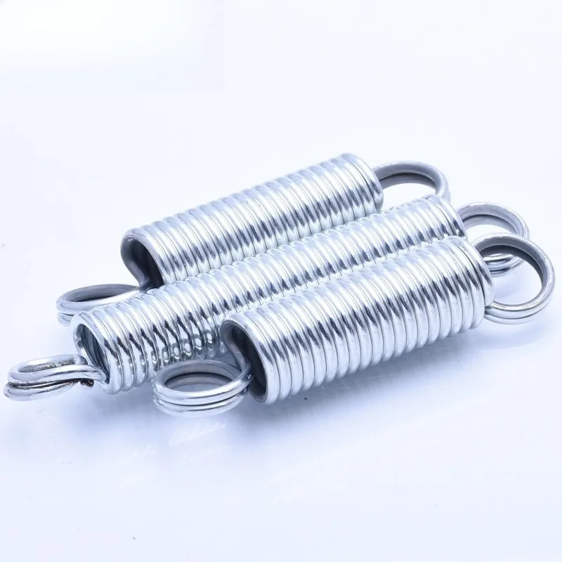 

1.8x16/18/20 Galvanized Double-Ring Spring Closed Tension Tension Spring, Closed Tension Double-Ring Type, Good Rebound Force