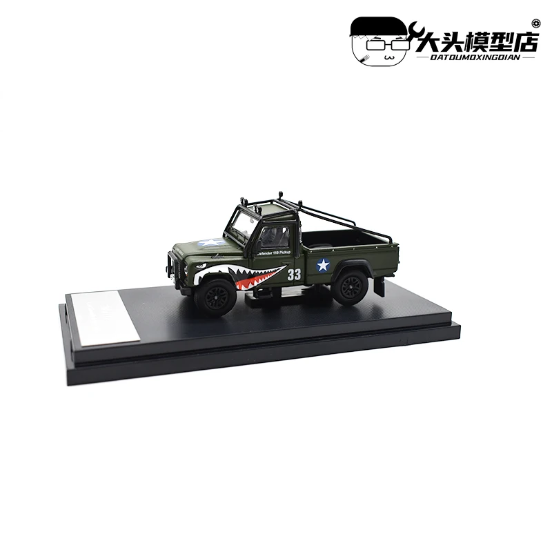 Master 1/64 Defender Guardian Pickup Shark Diecast Model Car