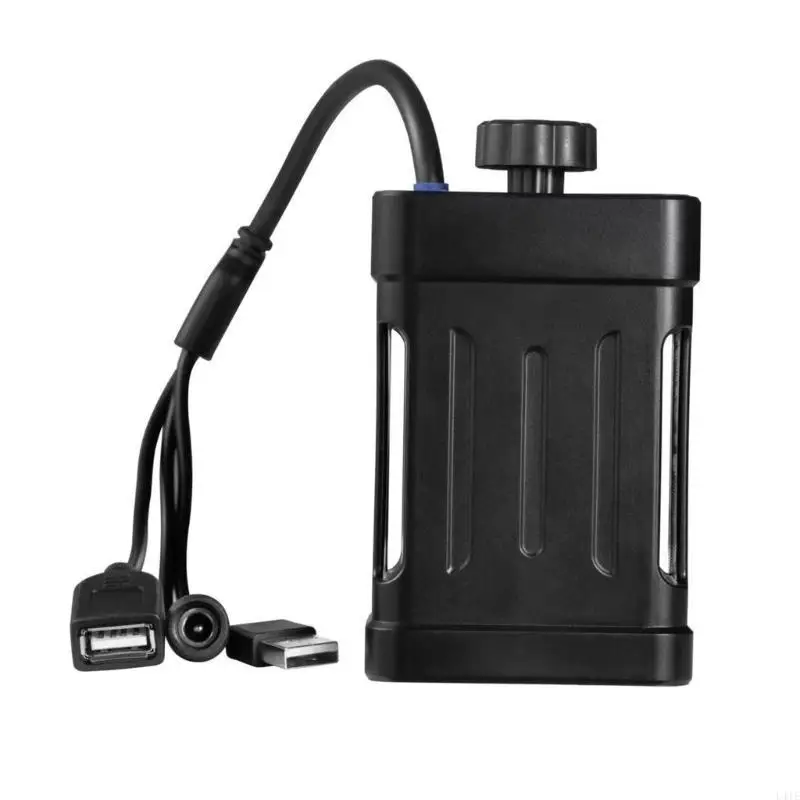 L41E عام 18650 مستودع البطارية USB بطارية قابلة للشحن صندوق الطاقة يشير إلى مناسبة لأضواء الدراج والهواتف #4