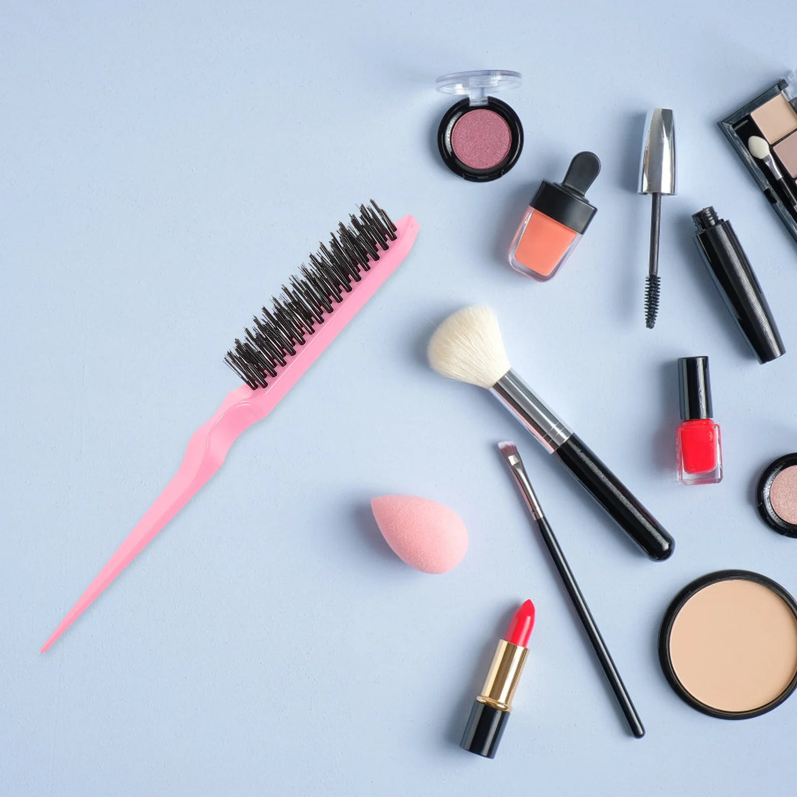 

6 шт., щетка для волос, три объема, заколка для укладки волос, хвост, хвостик, трехрядная расческа, расческа для стрижки, профессиональные парикмахерские расчески