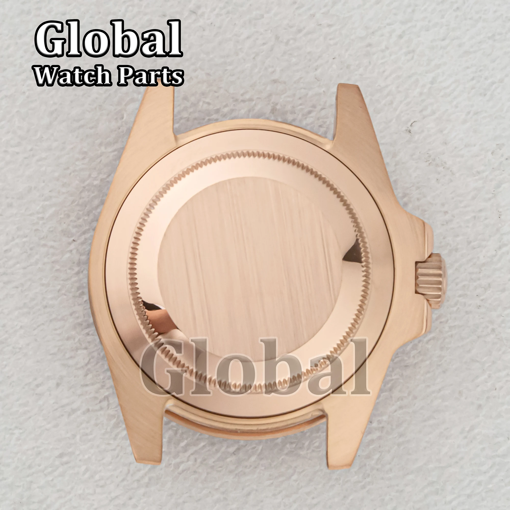 ل SUB GMT 40 مللي متر حافظة ساعة من الفولاذ المقاوم للصدأ الياقوت الزجاج 50 متر مقاوم للماء صالح NH34 NH36 الحركة التلقائية الميكانيكية NH35