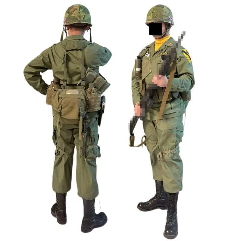 

Война во Вьетнаме Era een TCU Generation Combat Jaet Топ Брюки Камуфляж irt Полевое пальто Верхняя одежда для мужчин