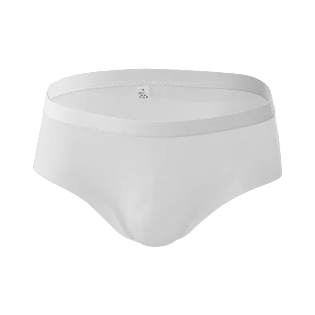 Men's Briefs in Timeless Design with Low Waist Profile and Convex Pouch Flexible and Lightweight Polyamide Spandex Composition