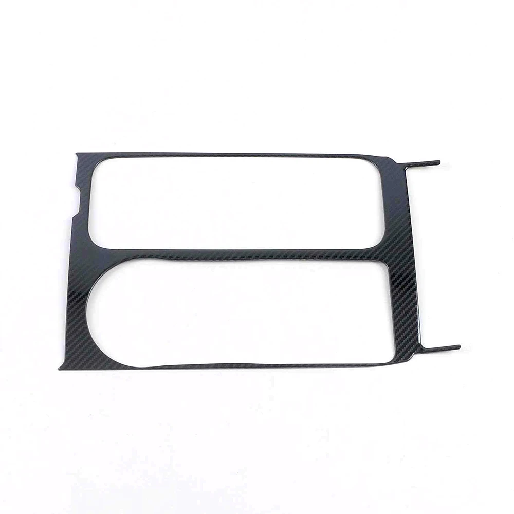 For Ford Explorer 2020 2021 2022 stainless carbon Car gear shift knob /cigarette Lighter frame panel Cover Trim Car Accessories