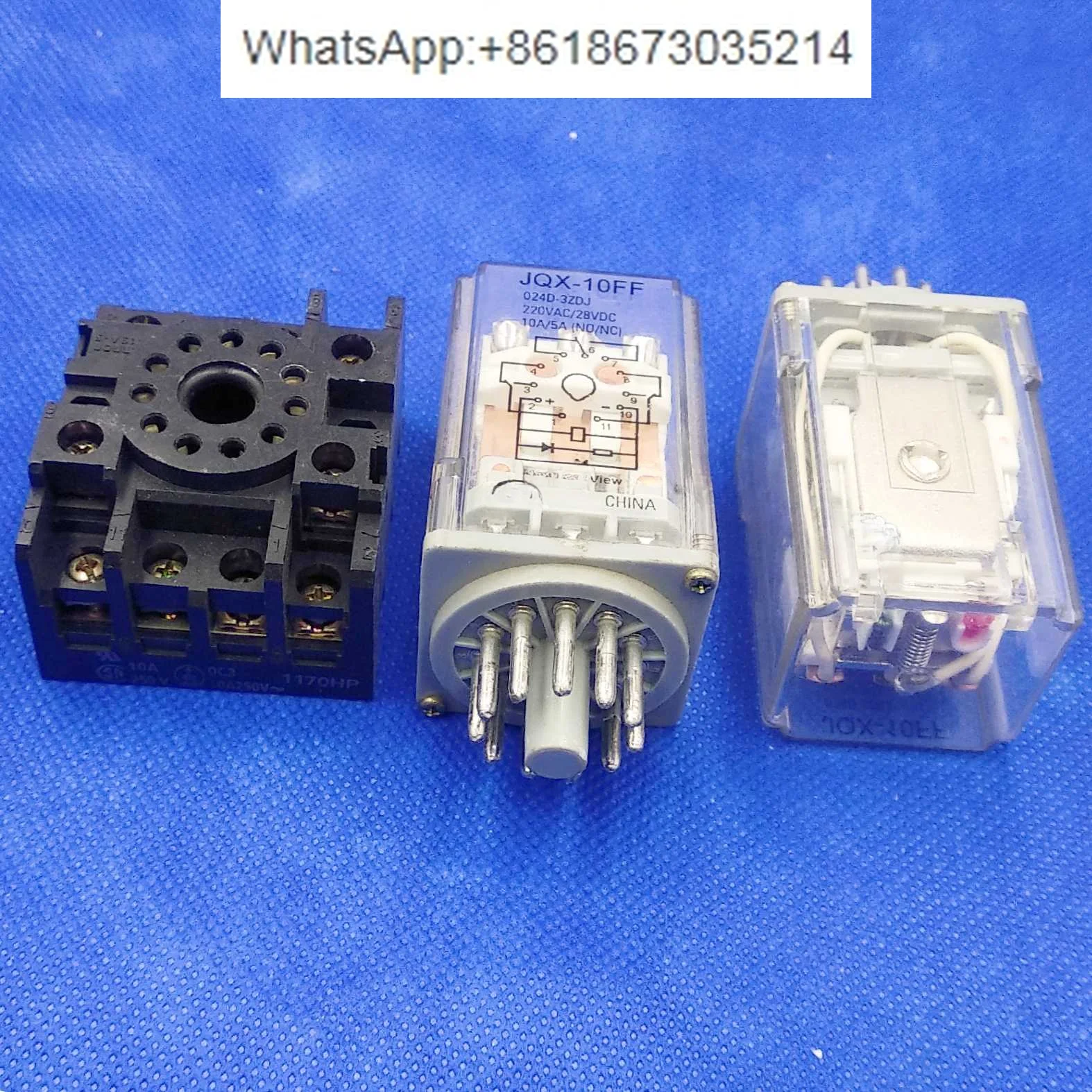 JQX-10FF 024D-3ZDJ 24V Relay 10A HF10F 024-3ZDJ