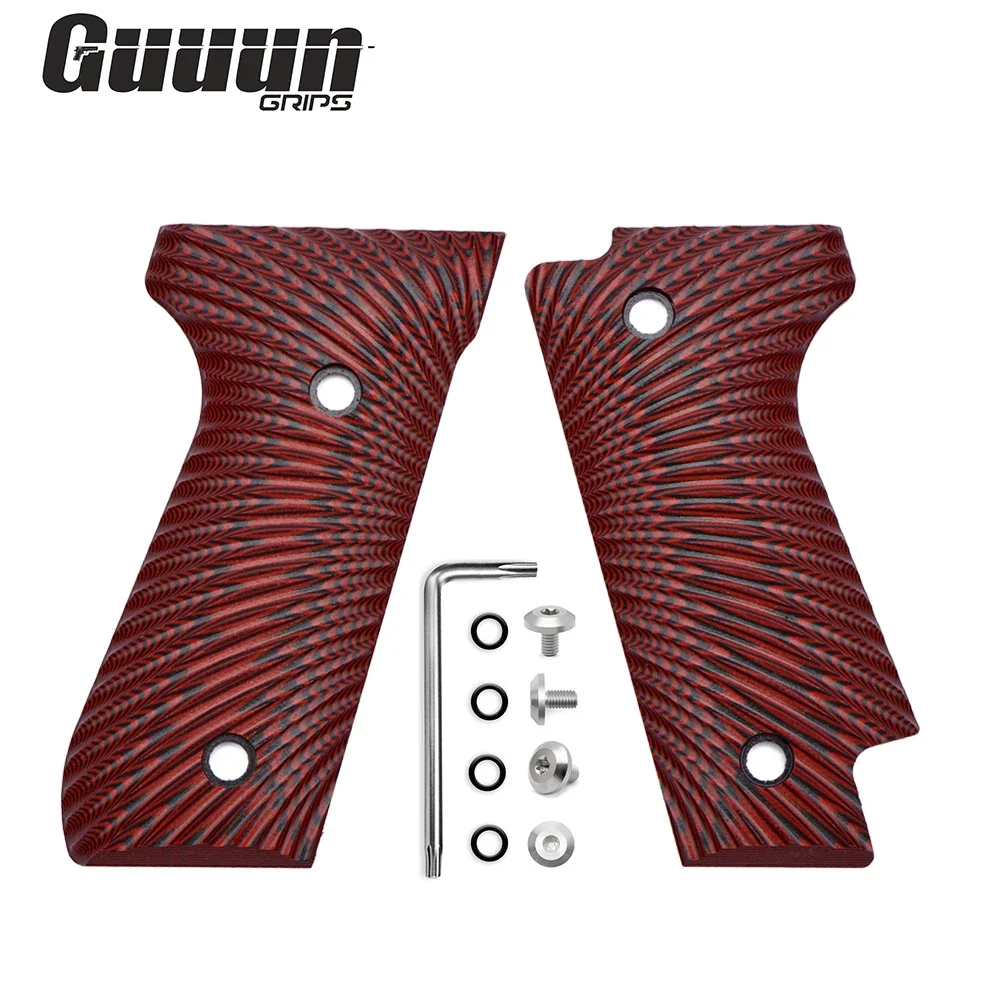 Guuun G10 Grips for Beretta 92S, Sunburst Texture