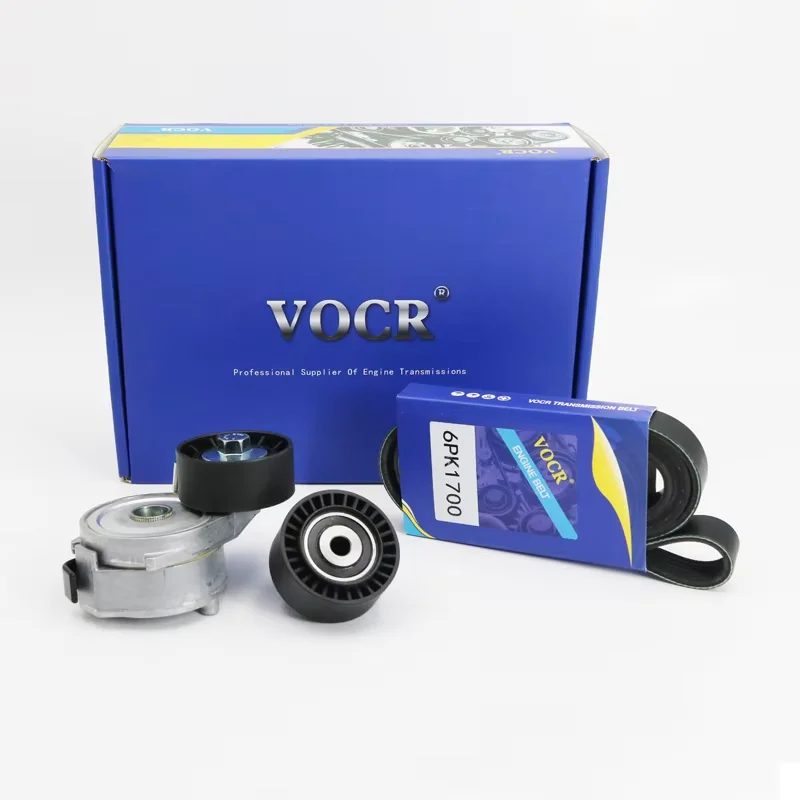 

VOCR N6A10XA3A N6ATU5JP4 Accessory Belt Repair Kits for Peugeot 307 1.6L 2004-2013 OEM 6PK1700 DS090009 5751.E9 5751.98