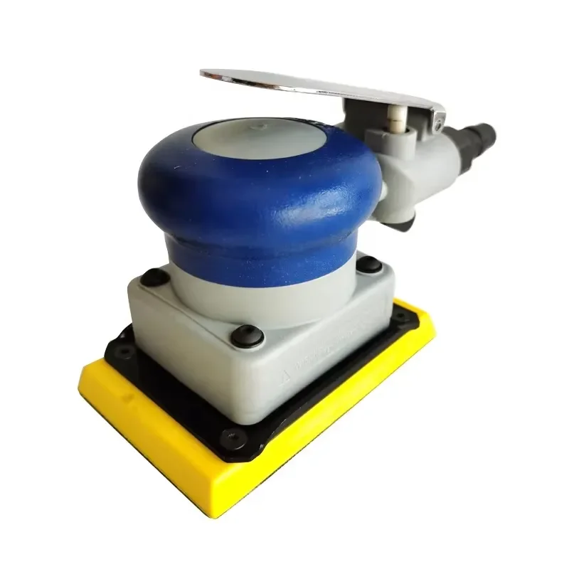 75x100mm Square Pneumatic Dry Sander Double Eagle Air Grinder for Car Putty Sanding Polishing Tool Automotive Body Repair