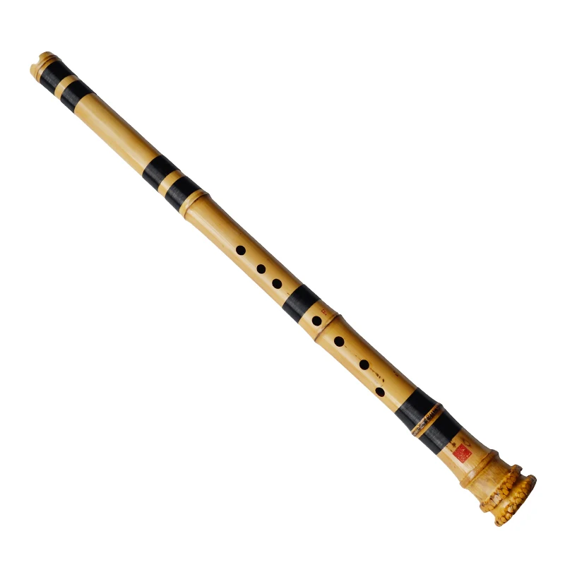 

YPXD Nan Xiao Flute Gui Bamboo Flute Shakuhachi Vertical Flute 8 Holes Chinese Flute G F E D Key Professional Musical Instrument