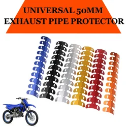 Universal Motorcycle Exhaust Shield Muffler Pipe Protector Cover Heat Shield For YAMAHA YZ125 YZ250 YZ450F For HONDA CRF 450X