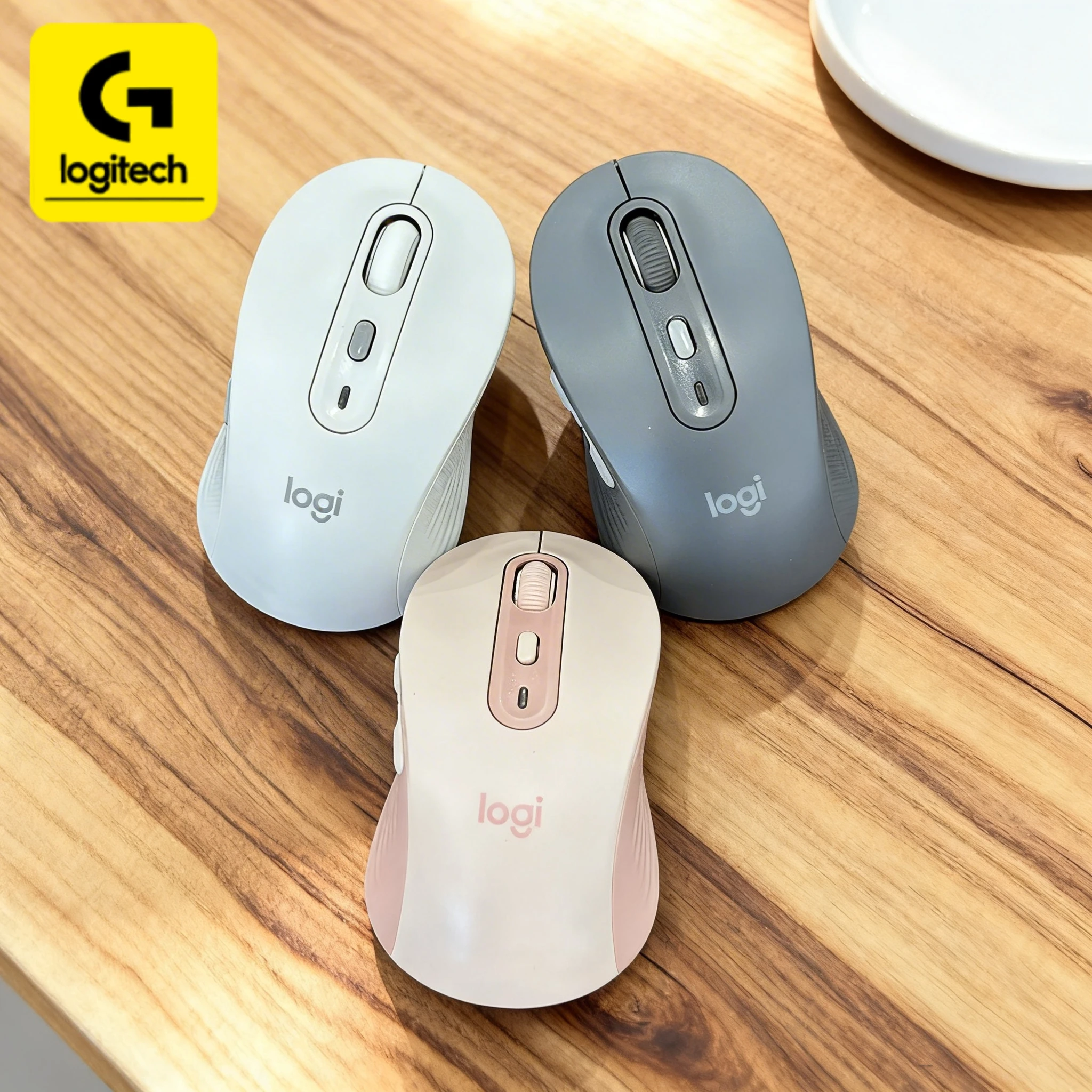 Logitech M750/M650/M650L wireless Bluetooth mouse, silent dual-mode operation, 24-month battery life