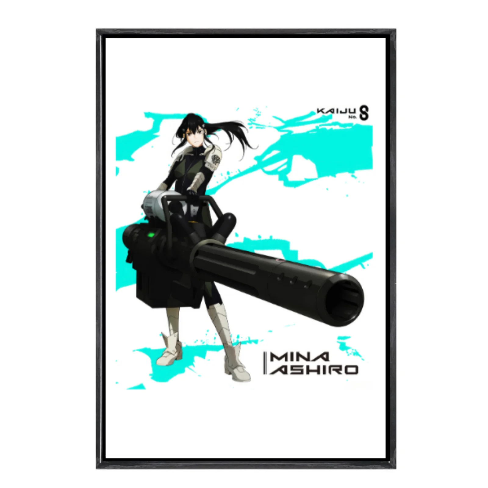 

Japanese Manga Multi-Size Canvas Poster Double Framed Wall Art,Kaiju No 8 Home Decor for Living Room Bedroom