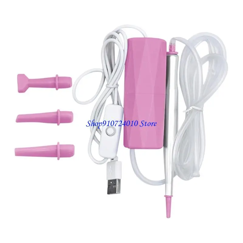 77HD 전기 모조 다이아몬드 애플리케이터 아트 펜 멀티 드릴 헤드 인체 공학적 그립 USB 어린이 성인 창조적 예술