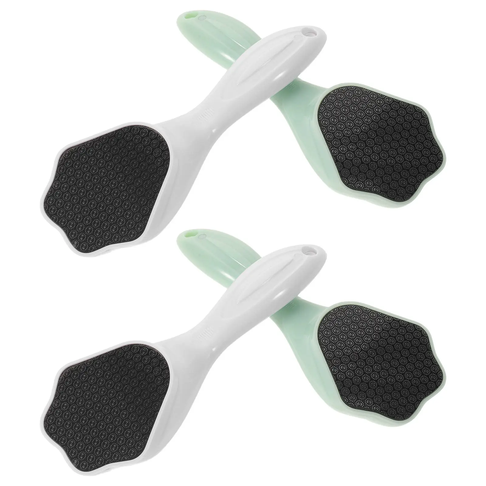 4Pcs Cute Paw Design Nano Glass Foot File Dead Skin Remover Ergonomic Grip Smooth Feet Pedicure Scrubber for Cracked Heels