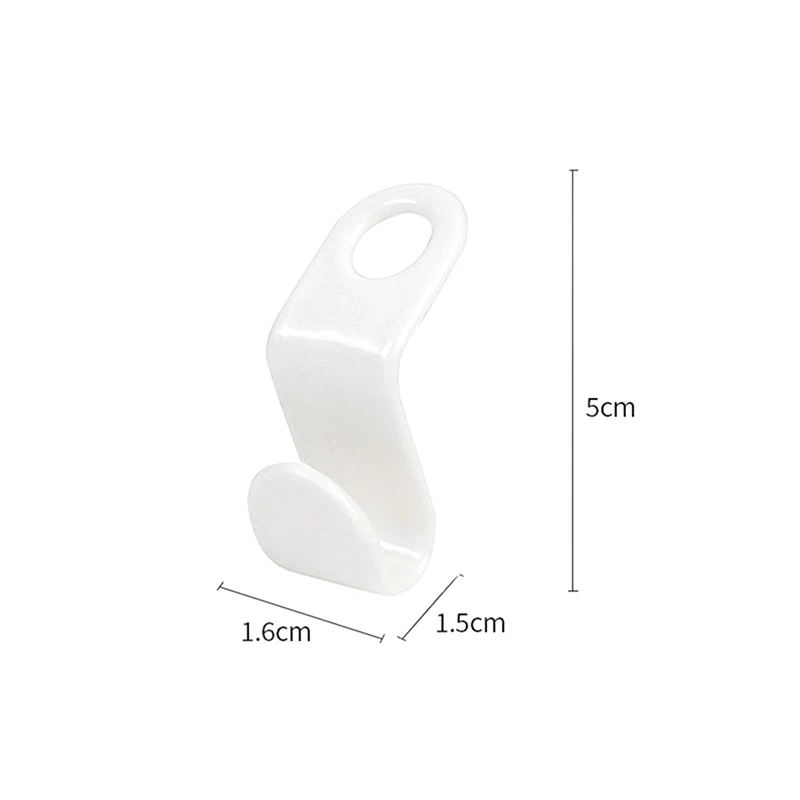 50 個ミニプラスチック洋服ハンガーワードローブコネクターフックコートエクステンダークリップ省スペースワードローブクリップホルダー