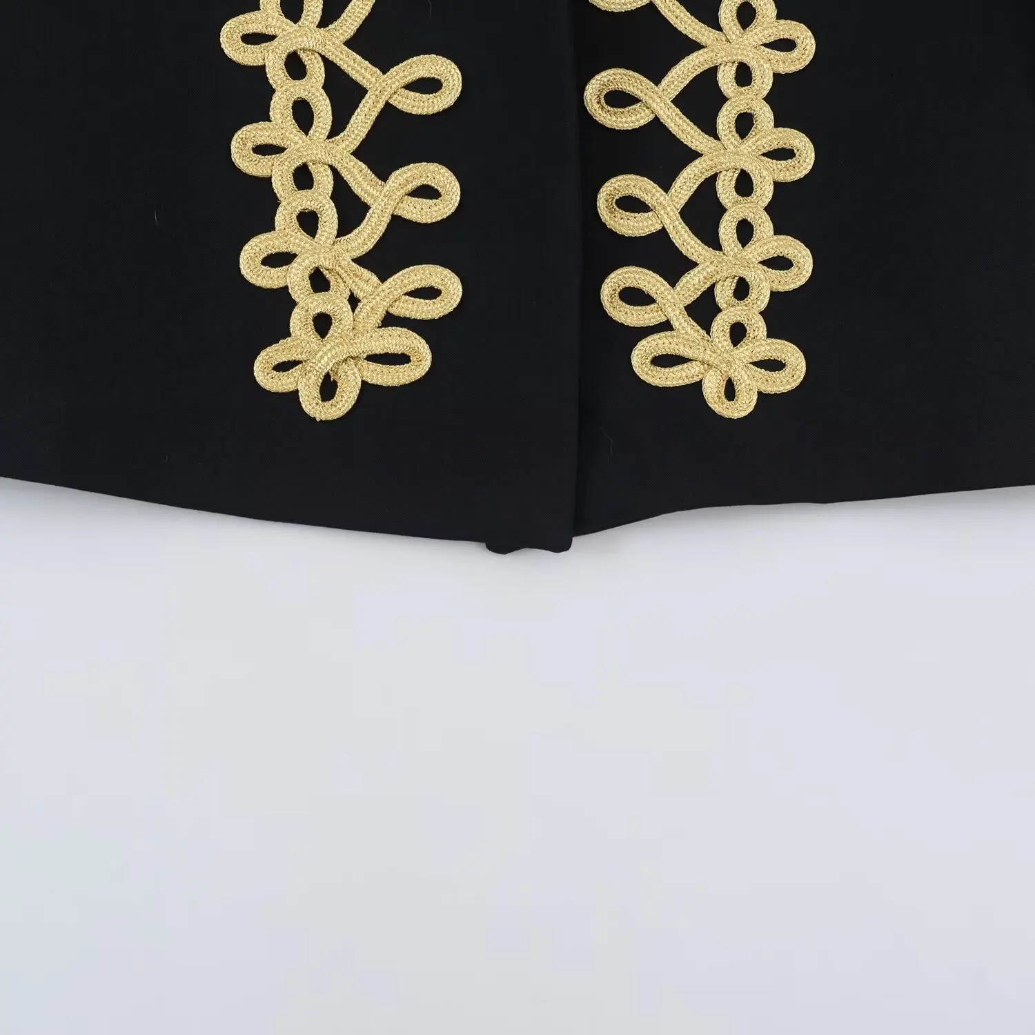 KONDALA Damen Schicker Vintage-Blazer, Eleganter Kurzblazer mit Knotendetail, Trendiger Blazer für Dating und Dinner, Frühherbst 2026 – Detail 12