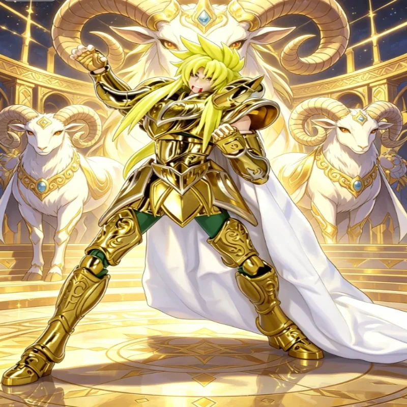 

ShineTime/ST Aries Shion Saint Seiya Myth Cloth Style EX Gold Saint LC Lost Canvas Knights of the Zodiac Action FigureIn Stock