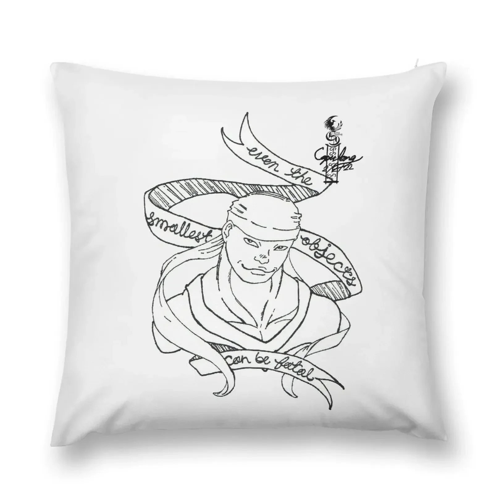 Baki: One-shot Designs: Gaia Throw Pillow Cushion Covers For Living Room Pillowcases For Pillows pillow