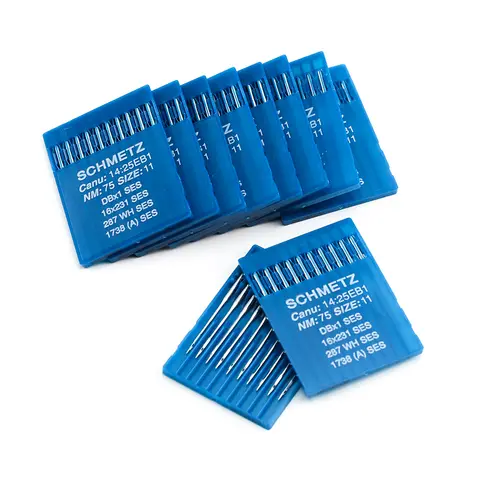 Needle 100 PCS DBX1 SES Schmetz Needle For Industrial Single Needle Lockstitch Sewing Machine 287WH 1738(A) 14:25EB1 16X231