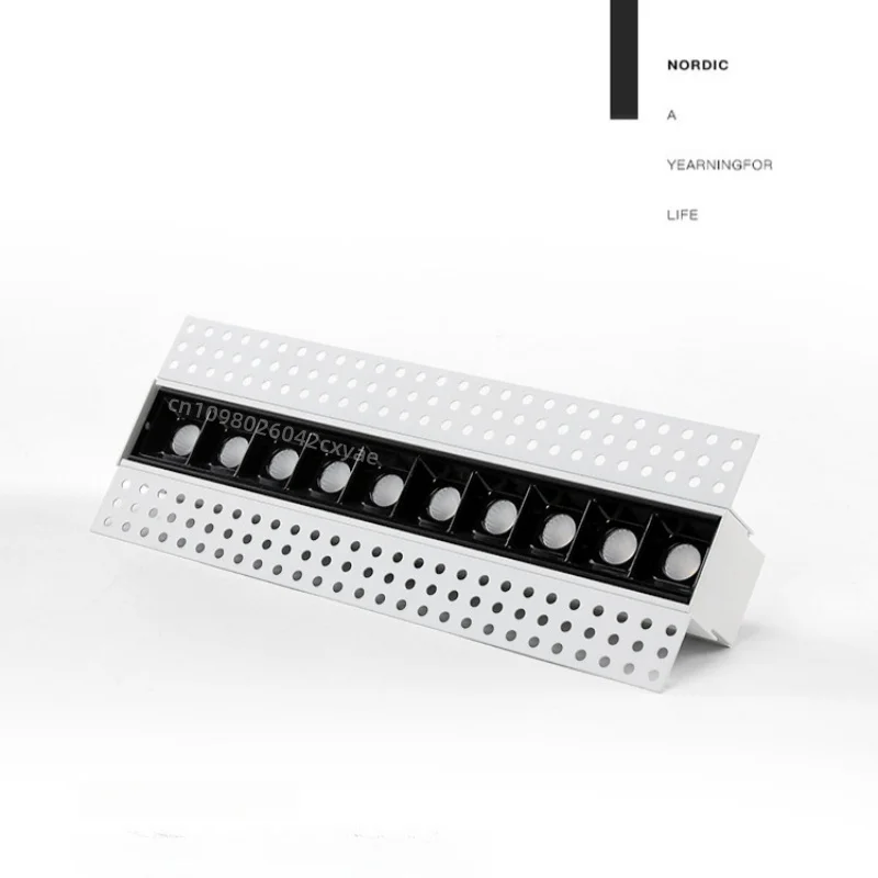 Downlights Tuya DALI, holofotes LED, luzes de teto COB, 10W, 20W, 30W luzes de grade, lâmpada de iluminação interna para sala de estar e casa