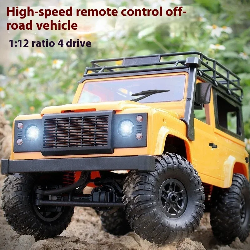 

New Mn90 Remote Control Car Defender 4wd Remote Control Off Road Vehicle Charging Edition Climbing Car Rc Cars Toy Gift DIY