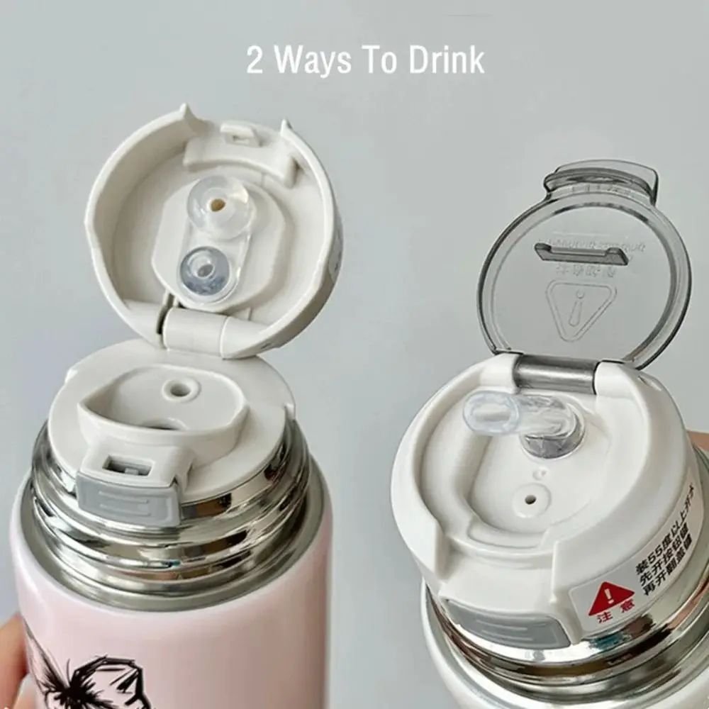 

Large Capacity Insulated Water Bottle Heat-Resistant Portable Portable Insulation Cup 500ML Stainless Steel Office Coffee Cup