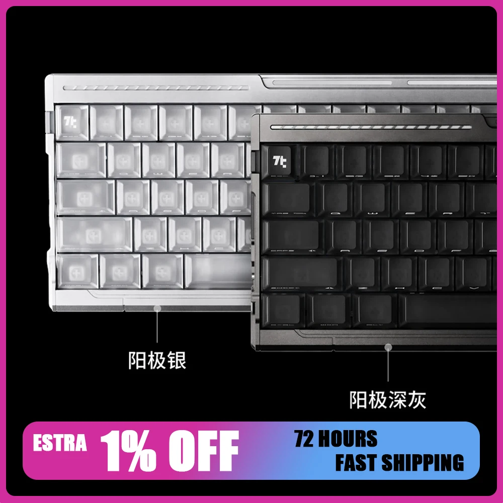 TickType NAJA68 Magnetic Switch Mechanical Keyboard Wired 8000Hz 0.005mmRT Aluminium Alloy Gaming Keyboard PC Accessories