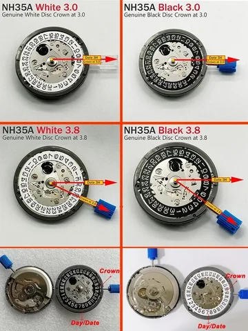Механизм NH35A для часов Geekthink - надежный автоматический механизм — внешний вид товара