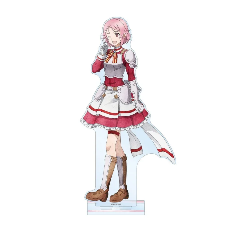 Sword Art Online Anime Kirito Asuna Yui Leafa Silica Lisbeth Klein Acrylic Figure Stand Christmas Keychain Toys 15cm view 6