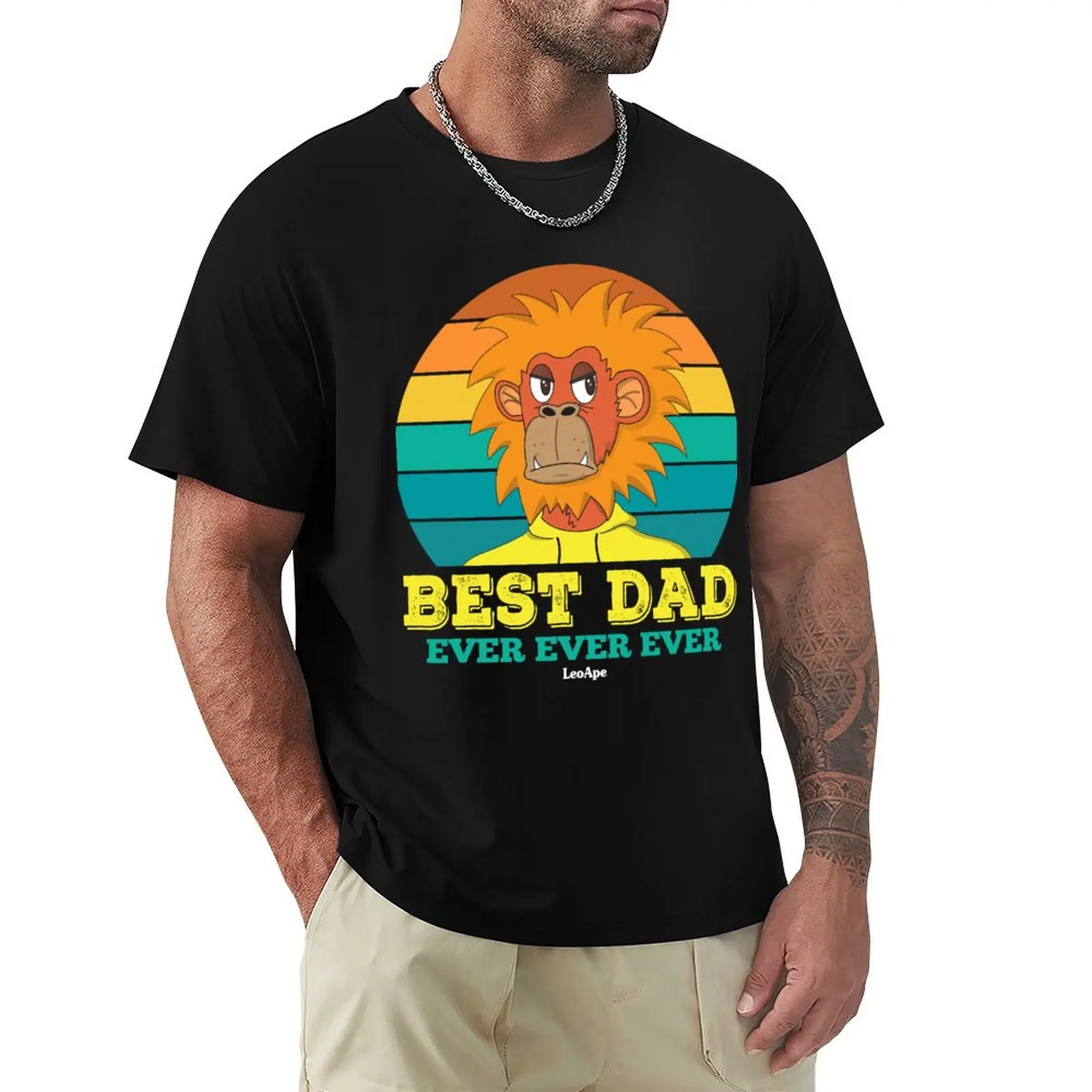 

Best dad Ever T-Shirt Big and Tall Loose Fit T-Shirt