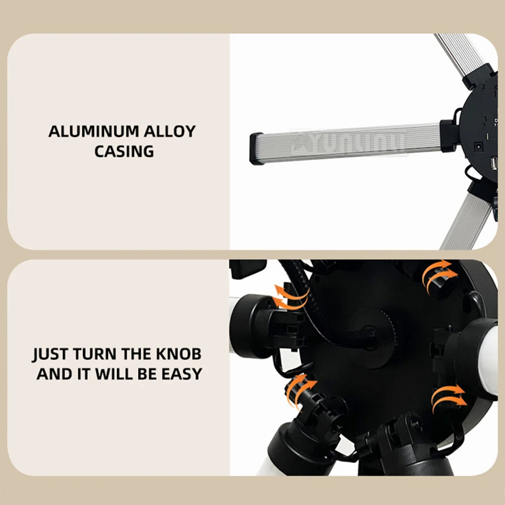 

26-дюймовый светодиодный светильник для фотосъемки в прямом эфире, портативный уличный якорный светильник