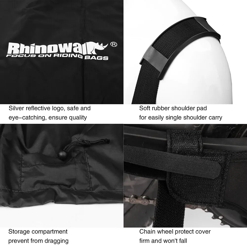 Rhinowalk Bicycle Storage Bag Cover Portable Fits 27.5\