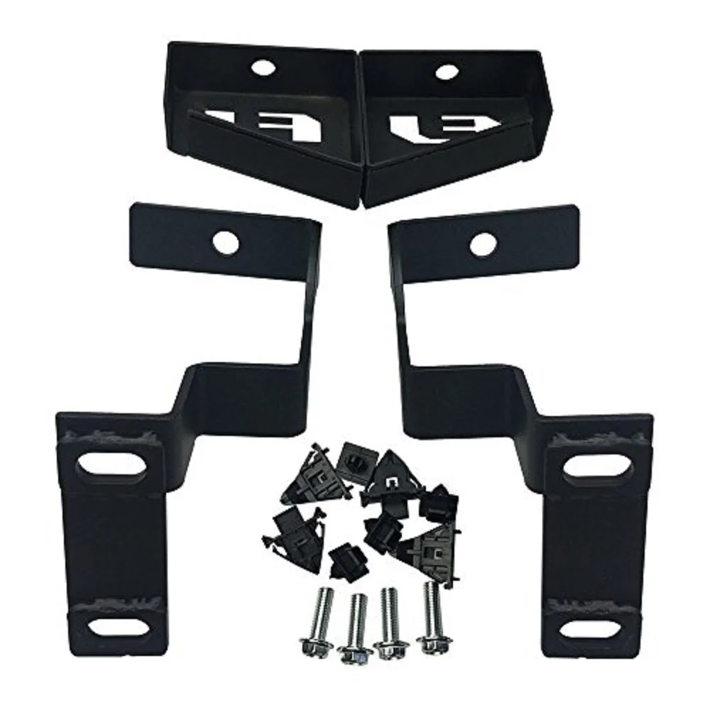 Door Side step Step Bars Rail Plates Fixed Drop Down for Jeep JL for Wrangler 2018+、JK 2007-2017 JL1091 - view 6