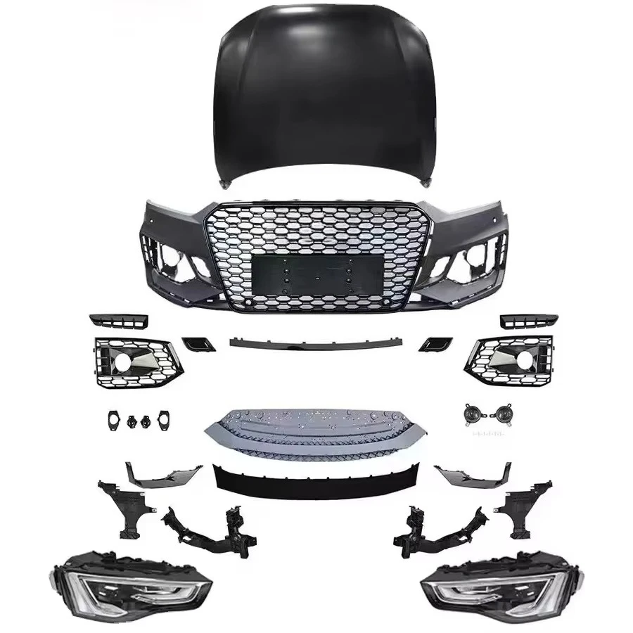 

STLF New High Quality Front Bumper Body Kit for Audis A5 Upgraded to RS5 with Bolt-On Luxury Assembly