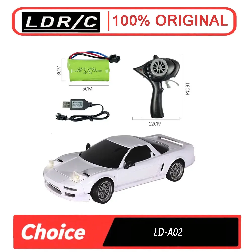 

LDRC LD-A02 1/18 RC Drift Car 2,4G NSX USB зарядка полномасштабная управляемая модель детские игрушки подарки