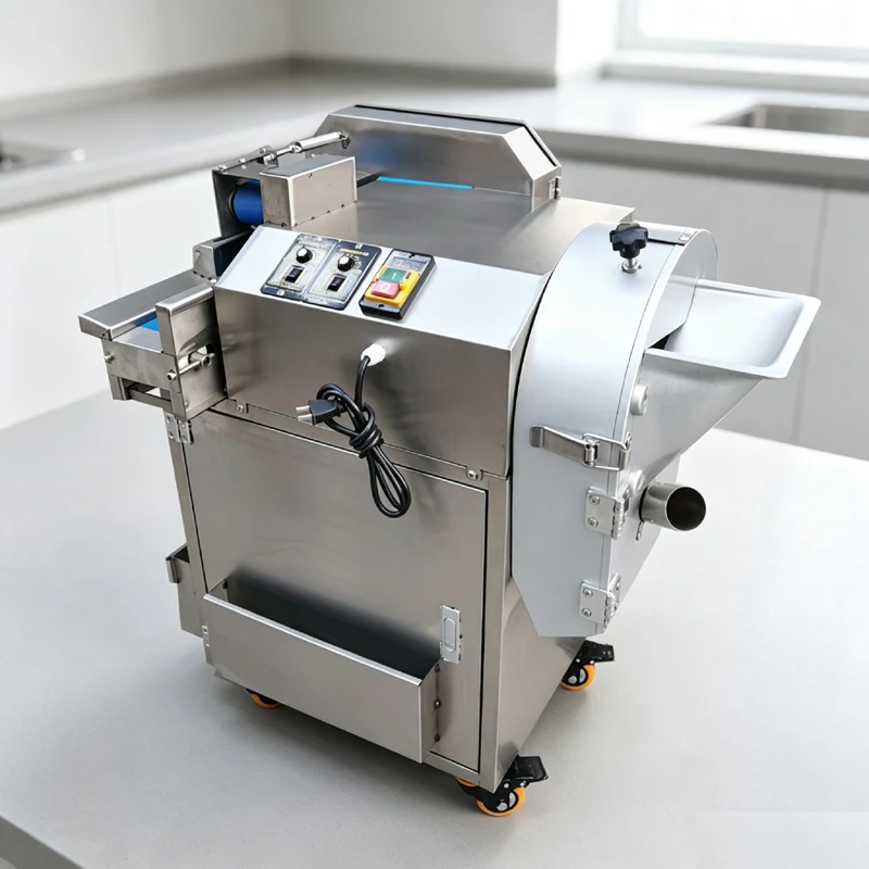 High Efficiency Commercial Vegetable Cutting Machine Fit Restaurant Canteen High Output Slice Shred Dice Segment Tool Vegetable