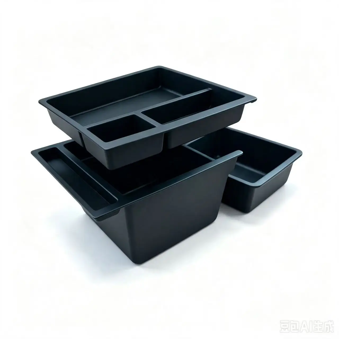 Für Tesla Model Y YL Juniper 2025 2026 Mittelkonsole Doppelschichtige Aufbewahrungsbox Armlehnen-Organizer Schiebefach Auto-Zubehör – Detail 6
