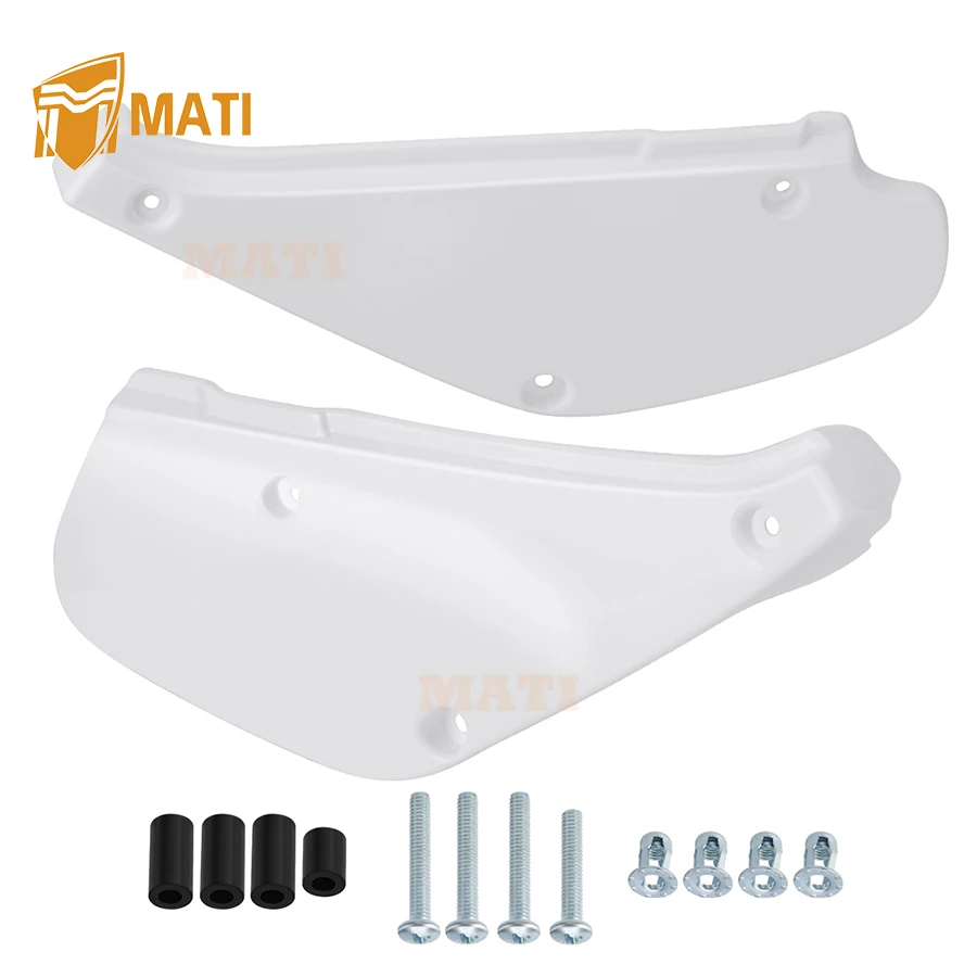 M MATI Side Panels Plates Covers Kit for Honda XR80R 1988-2000 XR100R 1988-2000 83500-GN1-A10ZA 83501-GN1-870ZA 83501-GN1-710ZA