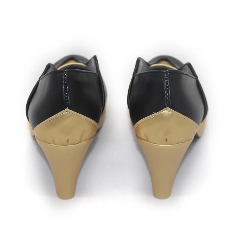 لعبة مافيل مسابقة أبطال إيما فروست أحذية تنكرية مصنوعة يدويًا من الجلد الصناعي