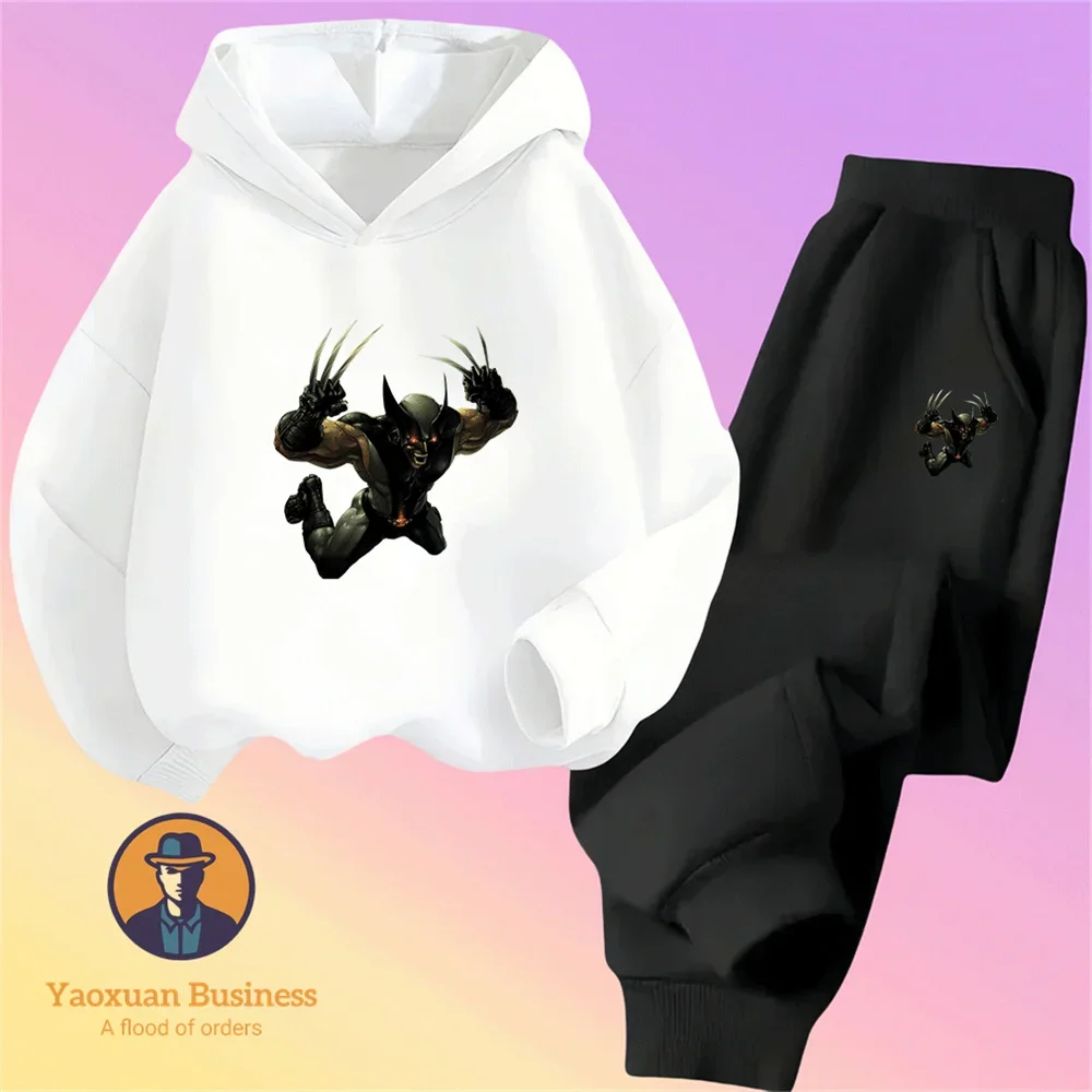 

All Match Autumn Winter Pure Cotton Sports Suit Venom Popular Anime Hero Print