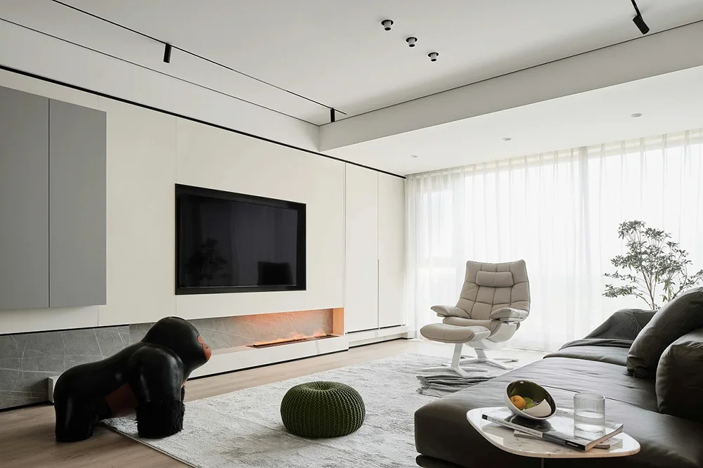 خطة منزل Sanhai تصميم داخلي على الطراز الحديث ثلاثي الأبعاد ماكس تقديم البناء رسم مساحة تخطيط الشقة خدمة مخصصة