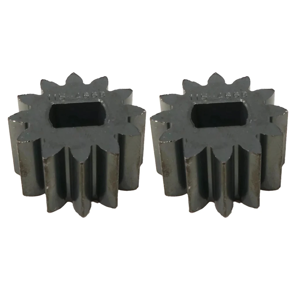 2pcs Gears Drive Gear Equipment Hassle-free Lawn Mower Metal Parts Pinion Gears Reliable Replacement Self-propelled