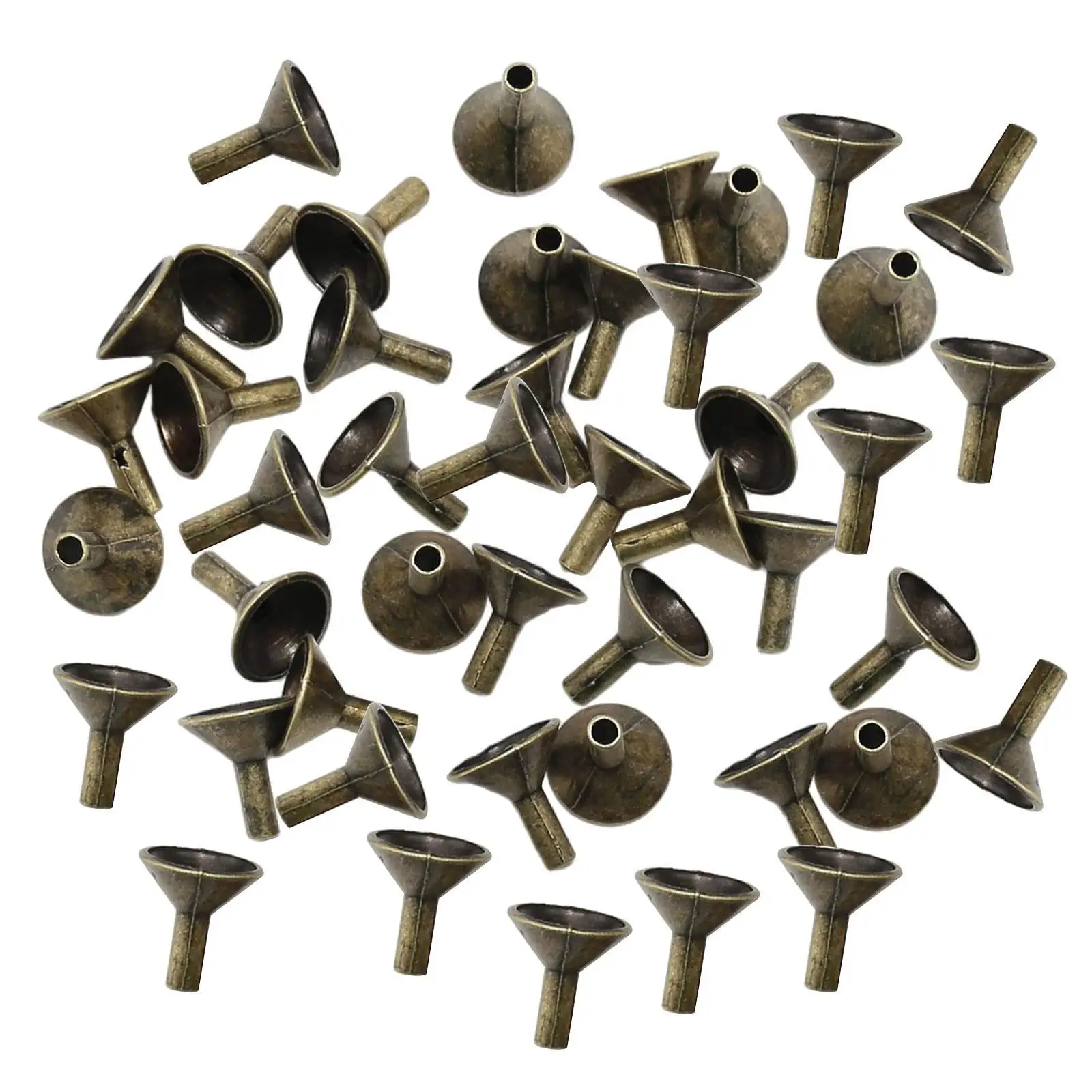 100x Räucherkegelhalter, Räuchergefäß, leicht, praktisch, Legierung, dekorativ