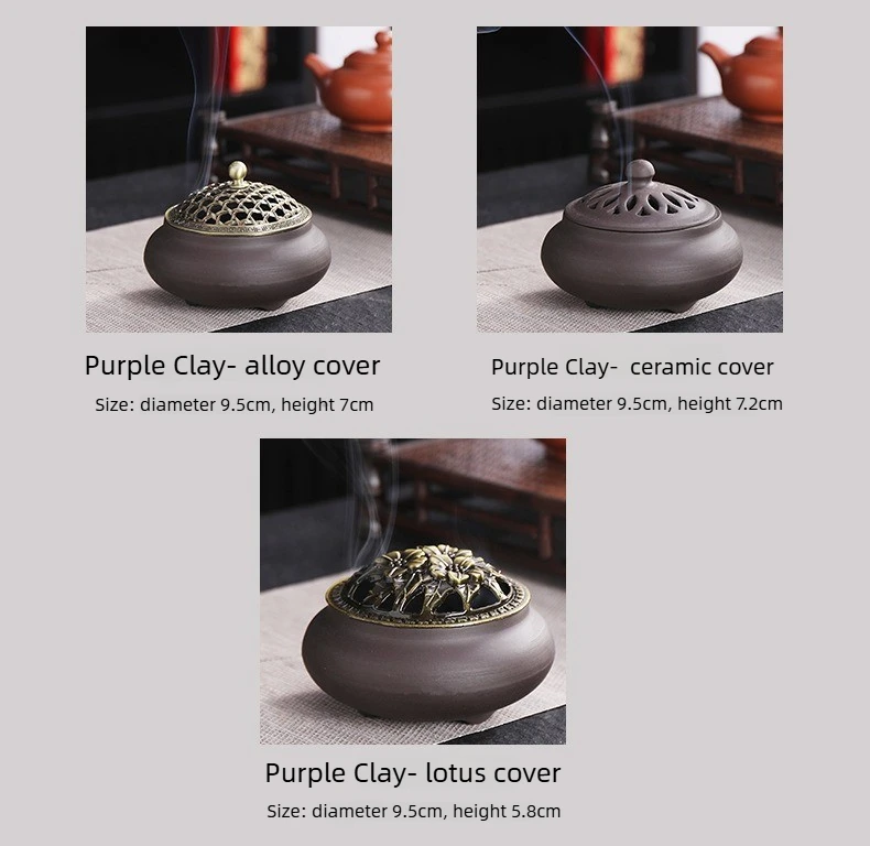 Ceramic Incense Burner For Aromatherapy Home Decor_voghion.com