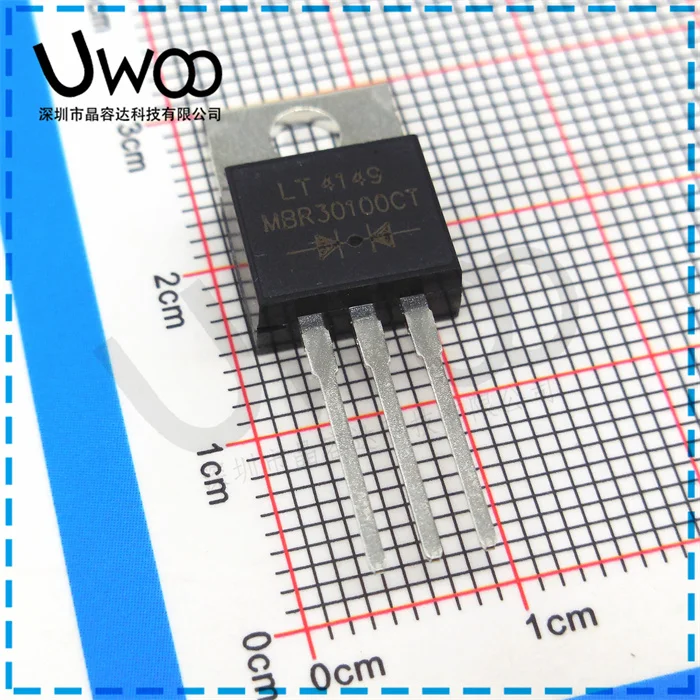 100%Original  New  MBR30100CT MBR30100 30A100VTO-220 MBR30100CT-E1 MBR30100 TO-220-3 30A 100V