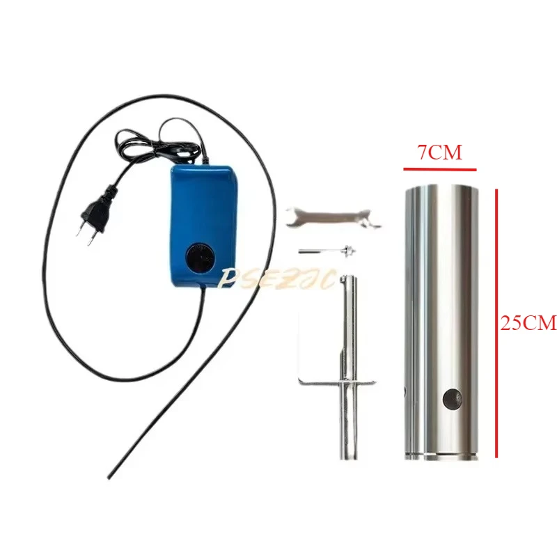Outdoor BBQ Wood Particle Stainless Steel Large Capacity Adjustable Range Smoking Machine Advanced Accessories